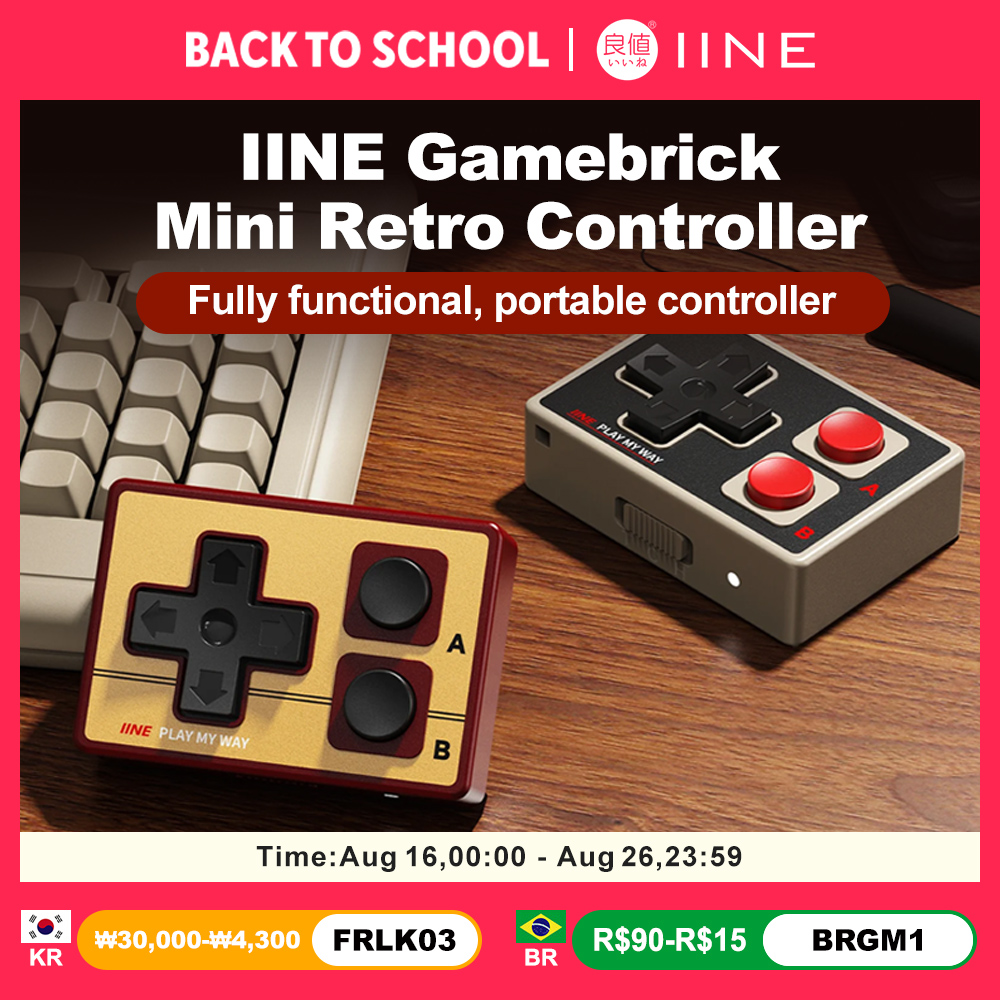 Gaming Console Bluetooth - คอนโทรลเลอร์ IINE Mini สำหรับ iOS Android