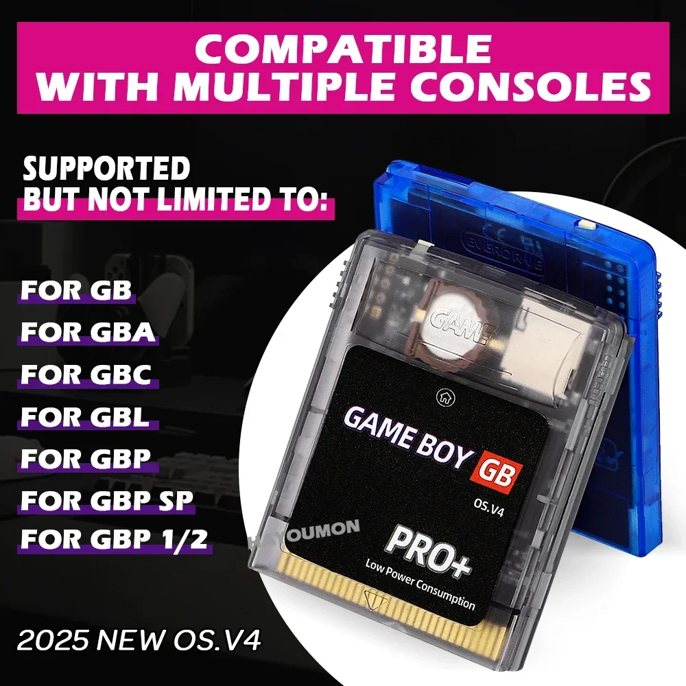Gaming Console Os - สำหรับเครื่องเล่นเกม GB GBC GBA อุปกรณ์เสริมสำหรับเล่นเกม GB