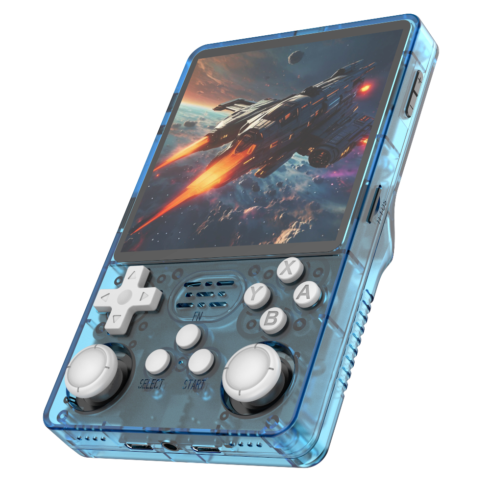 Gaming Console R36 Ultra - เครื่องเล่นเกมพกพาแบบโอเพ่นซอร์ส รุ่นใหม่ จอ IPS 4 นิ้ว
