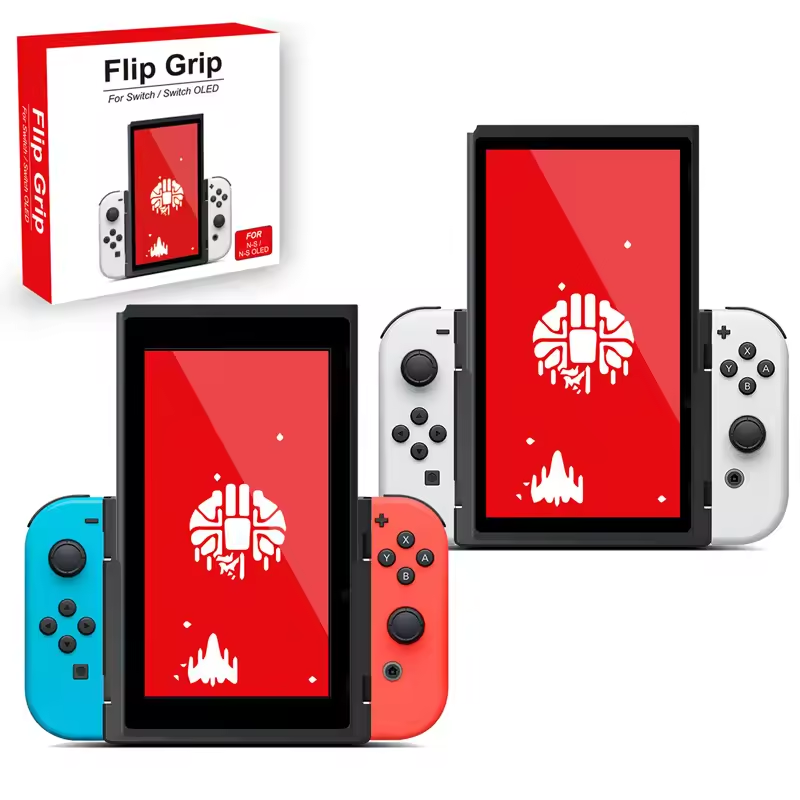 Gaming Console With Controller - Portrait แนวตั้ง Bracket Grip Flip สําหรับ