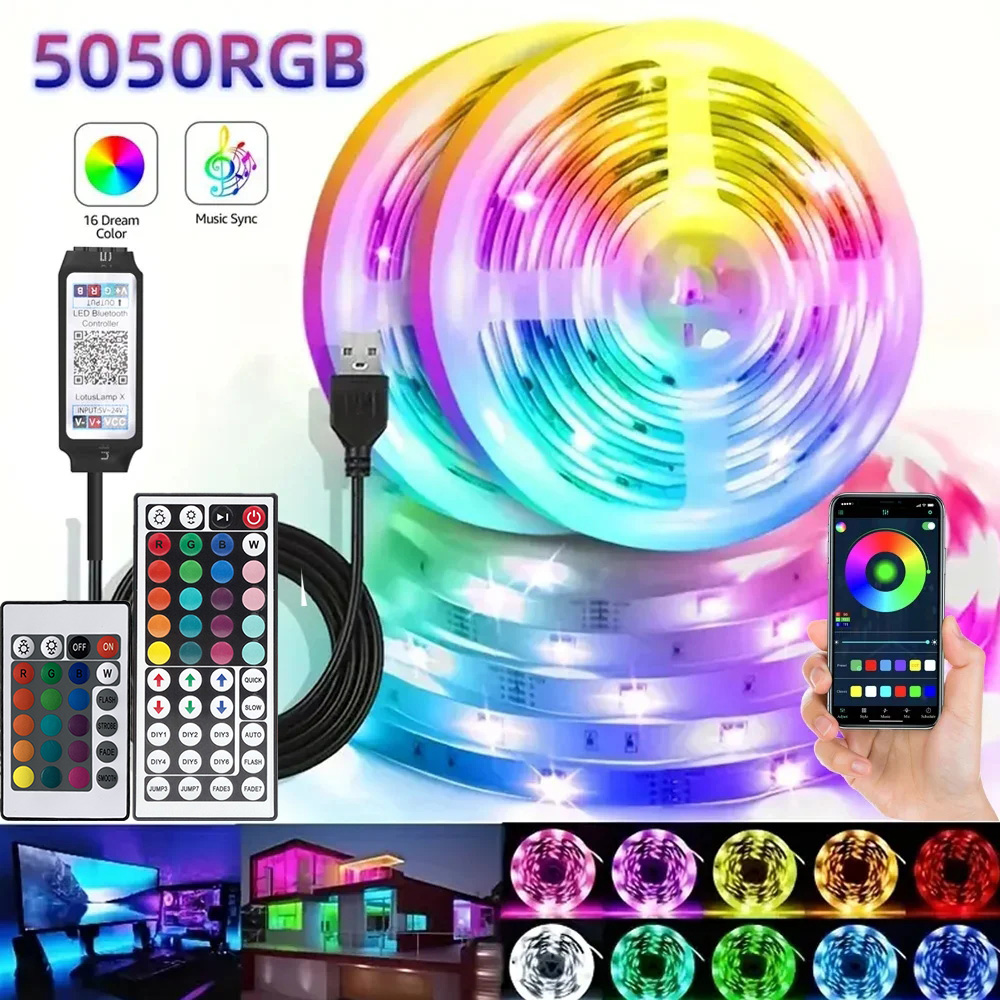 Led Gaming Light Strip - ไฟ LED RGB อัจฉริยะสำหรับเล่นเกม แถบไฟ USB