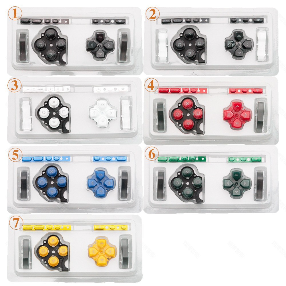 Gaming Console Psp - ชุดปุ่มซ้ายขวา ABXY Select Start Home พร้อมปุ่ม