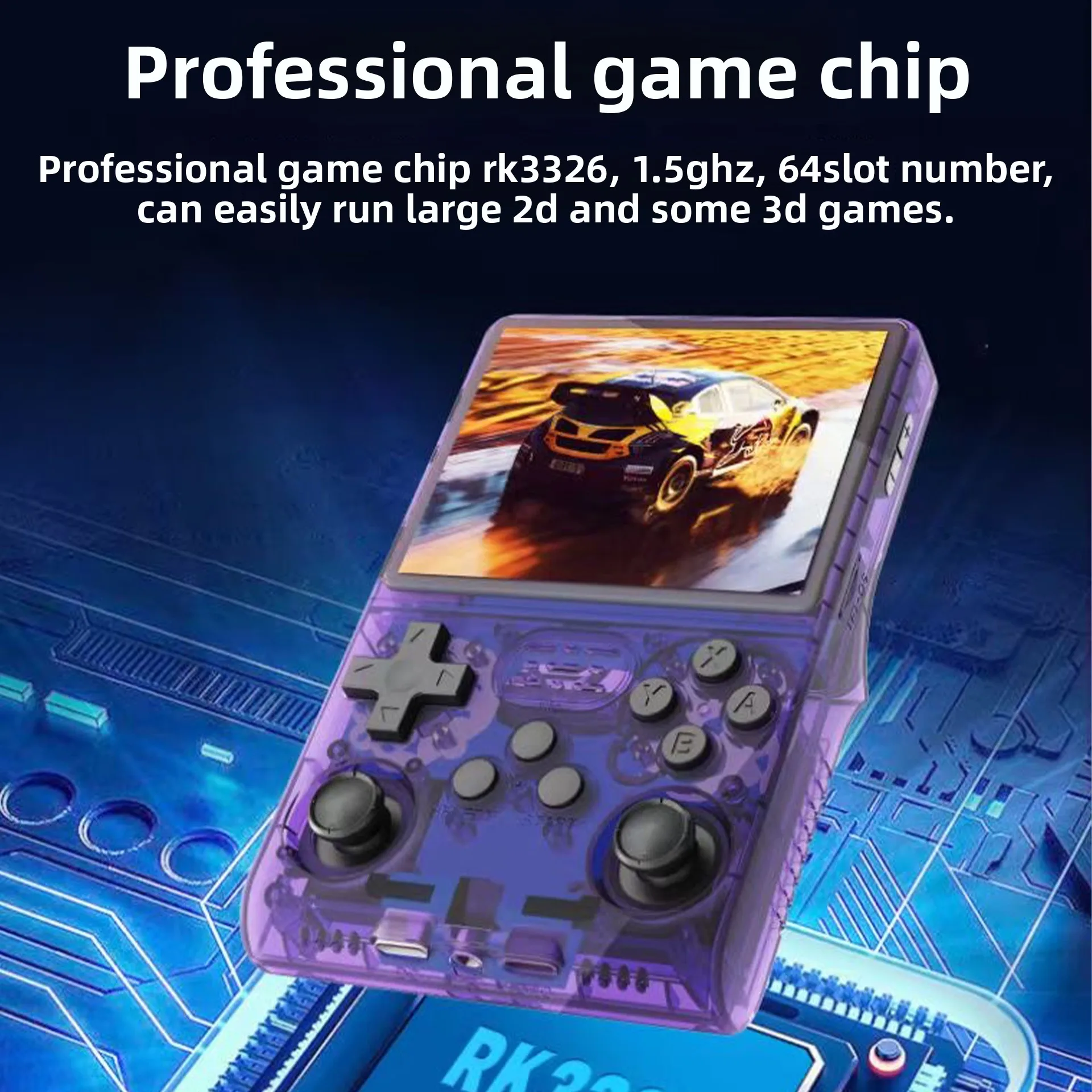Gaming Console R36 Ultra - R40S PRO 2025 เครื่องเล่นเกมพกพาใหม่ 256GB พร้อมจอยสติ๊ก