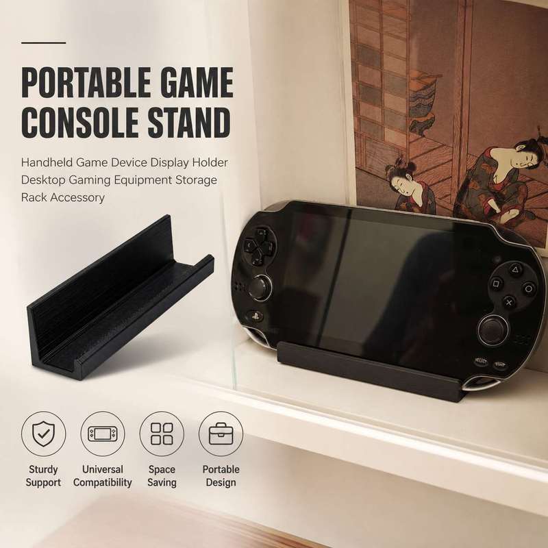 Gaming Console Deals - ขาตั้งเครื่องเล่นเกมพกพา ที่วางอุปกรณ์เกมมือถือ ที่วางโชว์อุปกรณ์เกมบนโต๊ะ อุปกรณ์จัดเก็บอุปกรณ์เกม