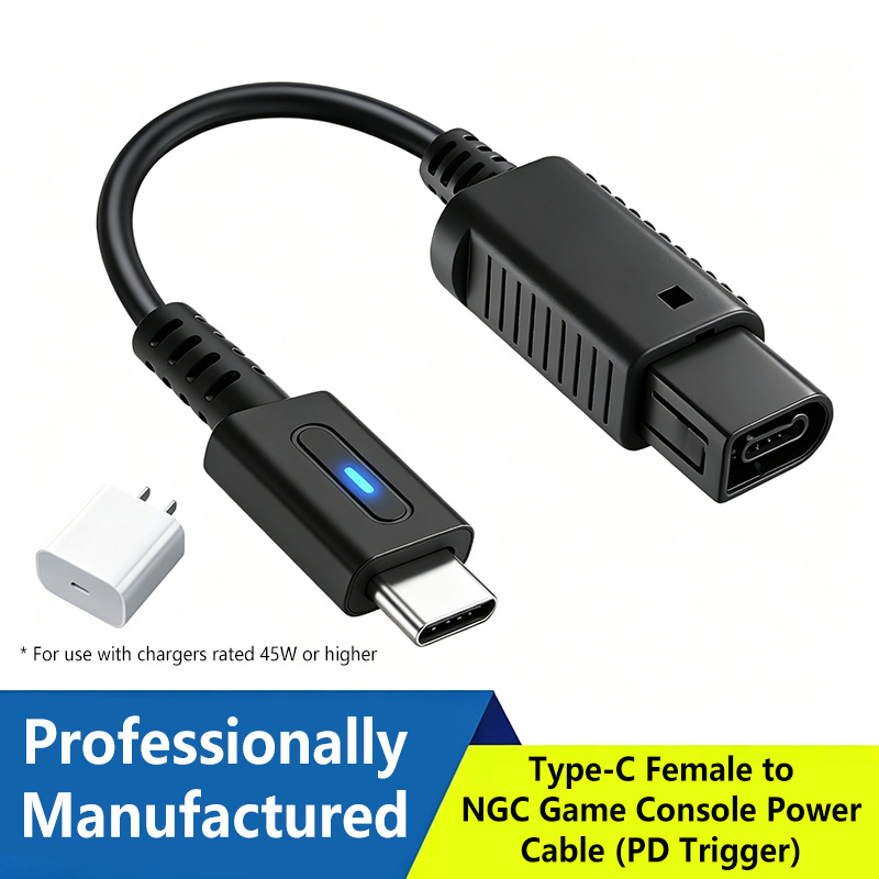 Gaming Console Type - 12 ซม.ประเภท C 45W PD สายชาร์จสำหรับคอนโซล