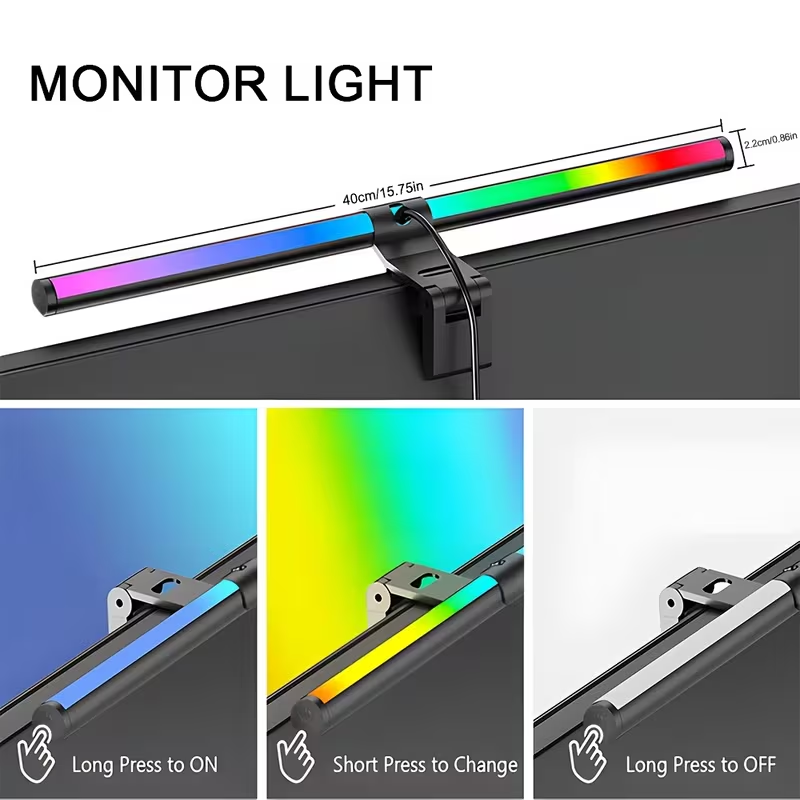 ไฟ LED สำหรับหน้าจอคอมพิวเตอร์ - Led Gaming Light Strip บทวิจารณ์และราคา