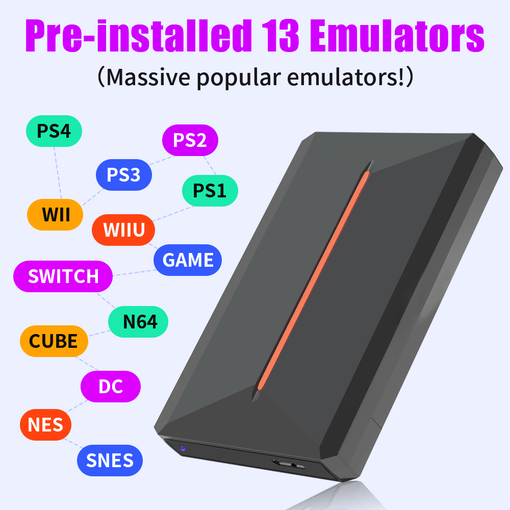 Launchbox OS Retro Gaming HDD  - Gaming Console Os บทวิจารณ์และราคา