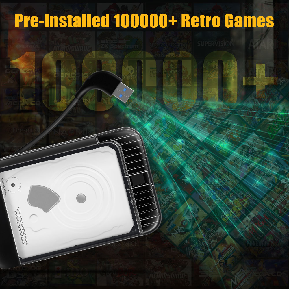 JMachen Hyper Base RB 2TB Gami - Gaming Console Os บทวิจารณ์และราคา