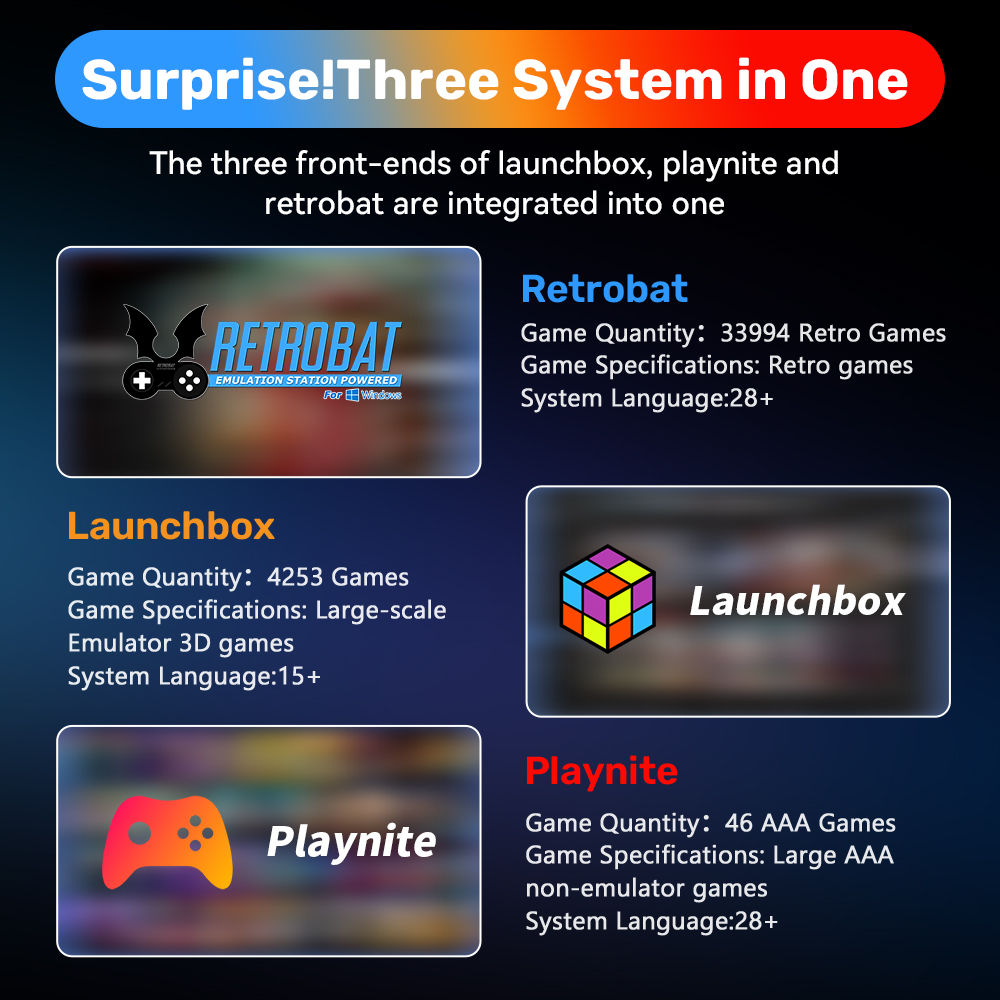 500GB Gaming HDD Retrobat & La - Gaming Console Os บทวิจารณ์และราคา
