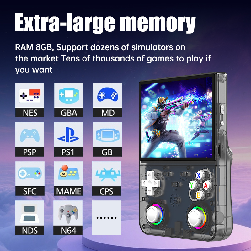 เครื่องเล่นเกมพกพา R36 Ultra X - Gaming Console R36 Ultra บทวิจารณ์และราคา