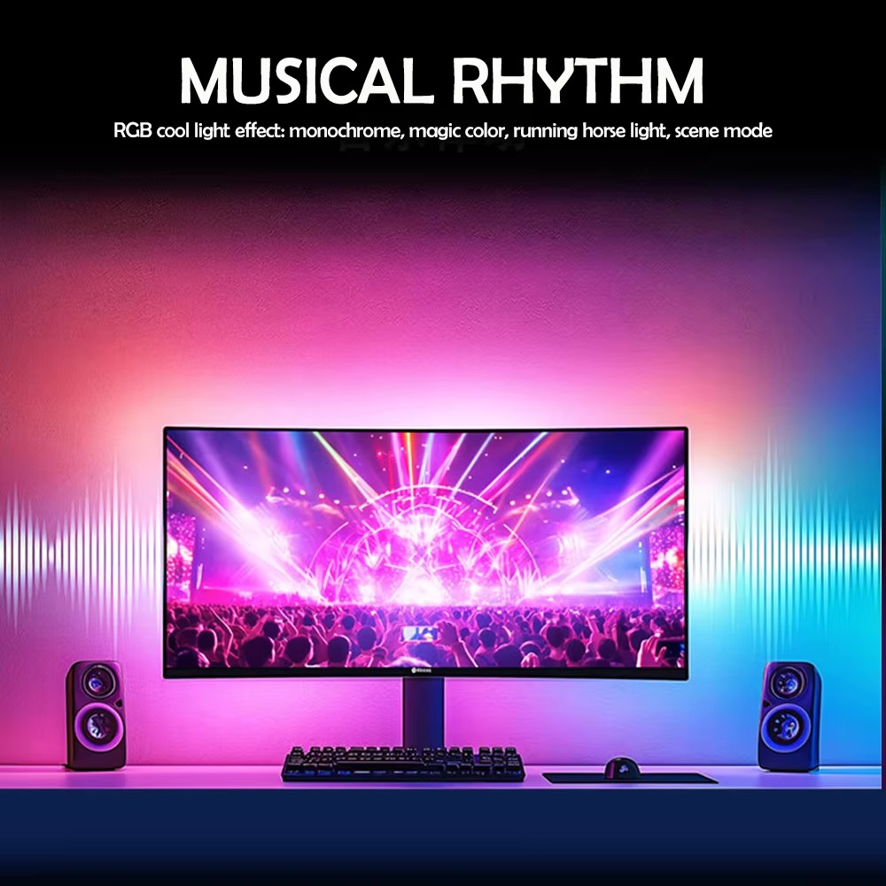 ไฟ RGB สำหรับเล่นเกม แถบไฟ LED - Led Gaming Light Strip บทวิจารณ์และราคา