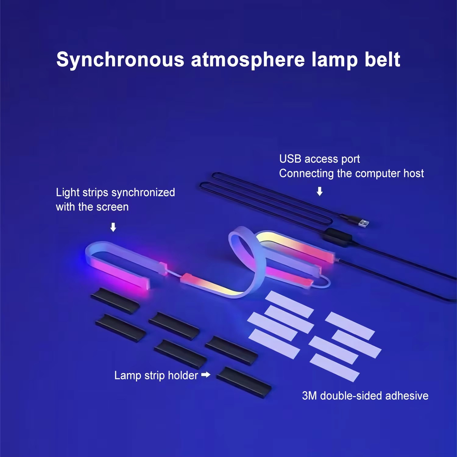 ไฟ RGB สำหรับเล่นเกม แถบไฟ LED - Led Gaming Light Strip บทวิจารณ์และราคา