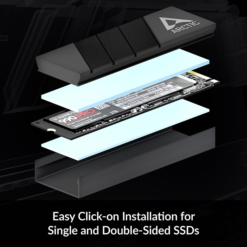 ARCTIC M2 Pro ฮีทซิงค์สีดําคูล - Gaming Console Setup บทวิจารณ์และราคา