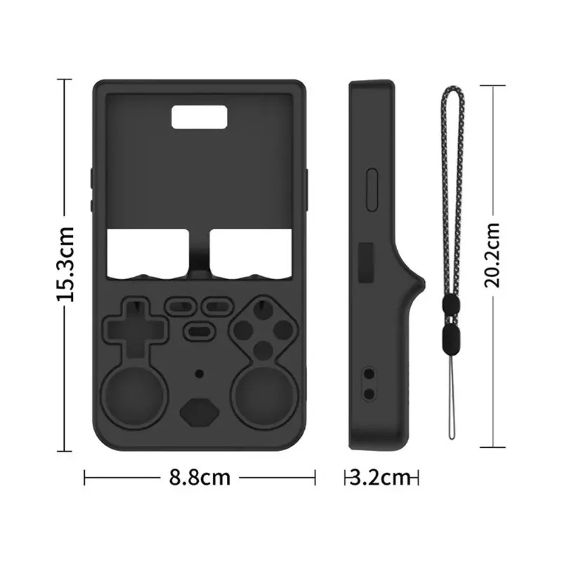 เคสซิลิโคนป้องกันสำหรับ R36 อั - Gaming Console R36 Ultra บทวิจารณ์และราคา