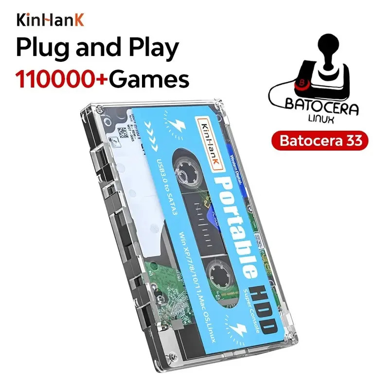 Super คอนโซล 500G HDD 100000 ว - Gaming Console Os บทวิจารณ์และราคา