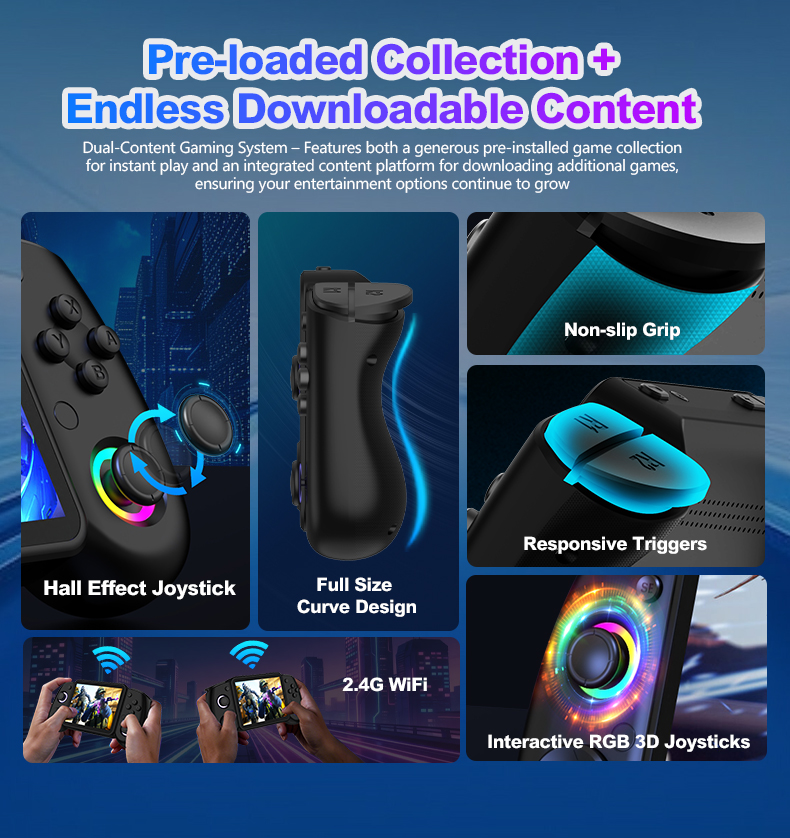 เครื่องเล่นเกมพกพา RG43H Pro ร - Gaming Console Options บทวิจารณ์และราคา
