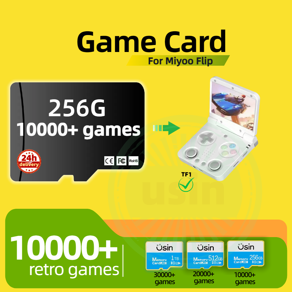 การ์ดเกมสําหรับ Miyoo Flip 300 - Gaming Console Deals บทวิจารณ์และราคา