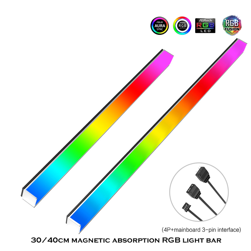 ไฟ LED RGB สำหรับตู้คอมพิวเตอร - Led Gaming Light Strip บทวิจารณ์และราคา