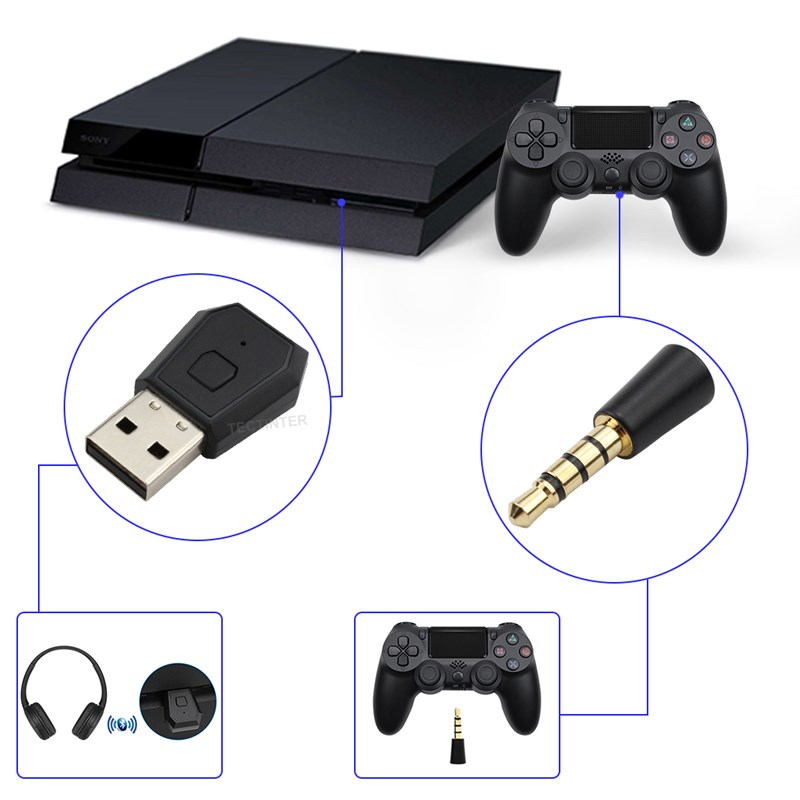 อะแดปเตอร์ไร้สาย USB สำหรับคอน - Gaming Console With Controller บทวิจารณ์และราคา