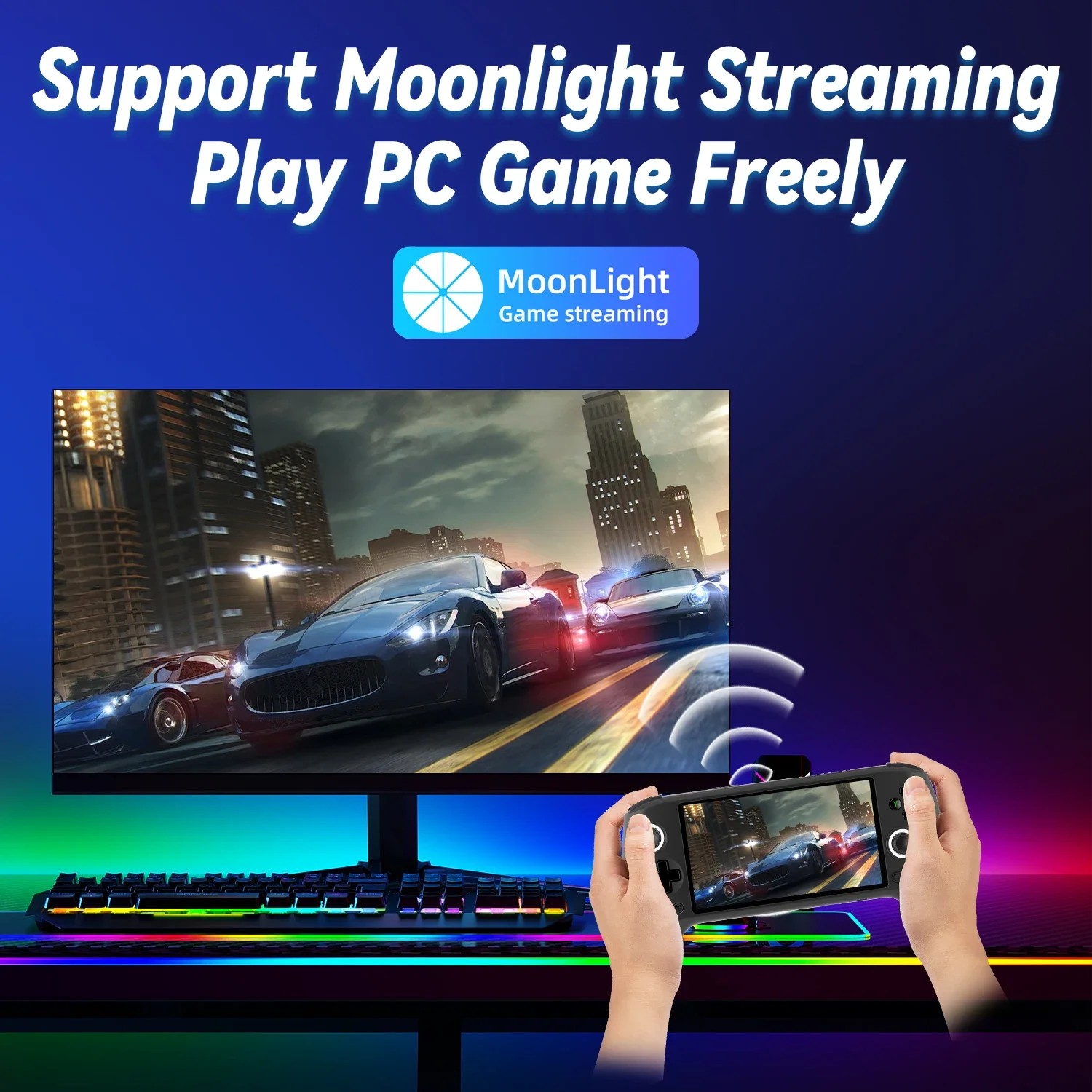 เครื่องเล่นเกมพกพา ANBERNIC RG - Gaming Console Bluetooth บทวิจารณ์และราคา