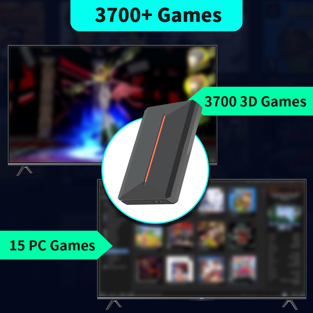 Launchbox OS 500GB แบบพกพา HDD - Gaming Console Os บทวิจารณ์และราคา