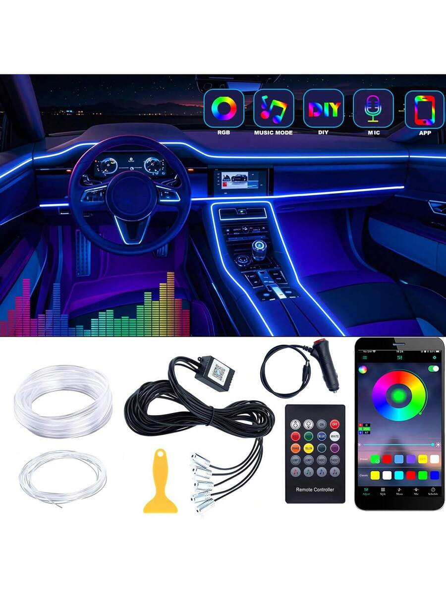 ชุดไฟ RGB 5-in-1 สำหรับตกแต่งภ - Led Gaming Light Strip บทวิจารณ์และราคา