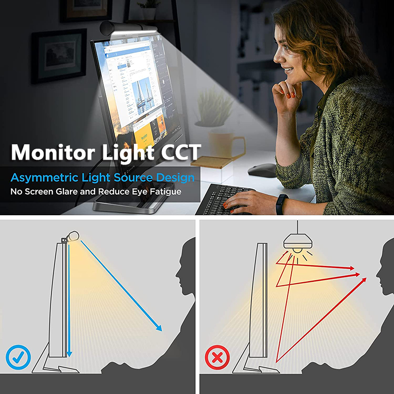 โคมไฟตั้งโต๊ะ RGB ขนาด 40 ซม.  - Led Gaming Light Strip บทวิจารณ์และราคา