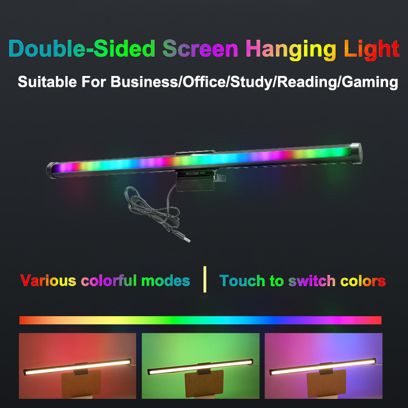โคมไฟตั้งโต๊ะ RGB ขนาด 40 ซม.  - Led Gaming Light Strip บทวิจารณ์และราคา