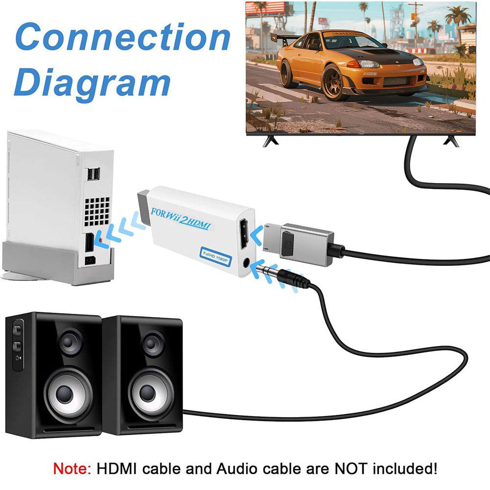 ตัวแปลง Wii เป็น HDMI สำหรับเค - Gaming Console Type บทวิจารณ์และราคา
