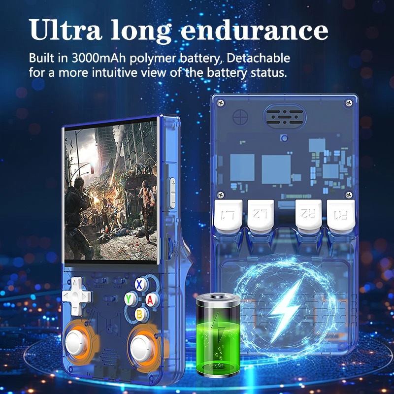 เครื่องเล่นเกมพกพาแบบย้อนยุค N - Gaming Console R36 Ultra บทวิจารณ์และราคา