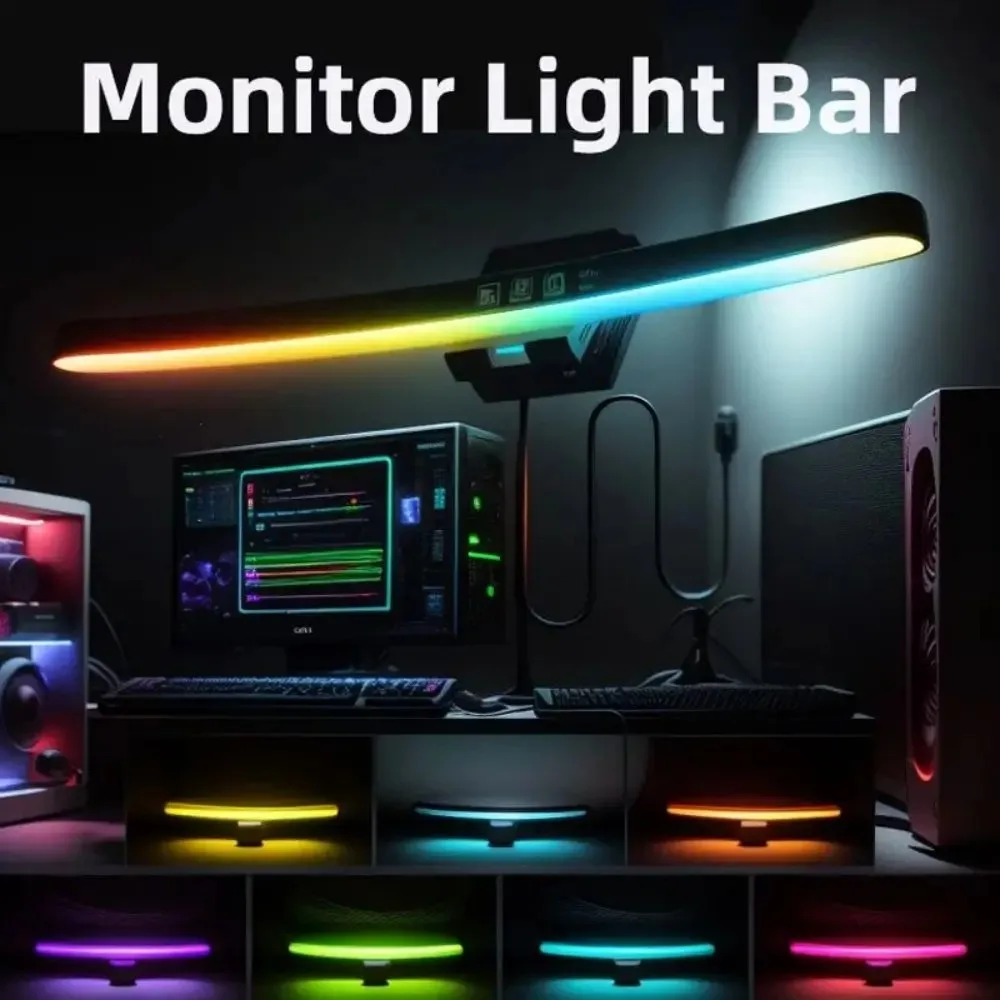 ไฟบาร์สำหรับจอคอมพิวเตอร์ RGB  - Led Gaming Light Strip บทวิจารณ์และราคา
